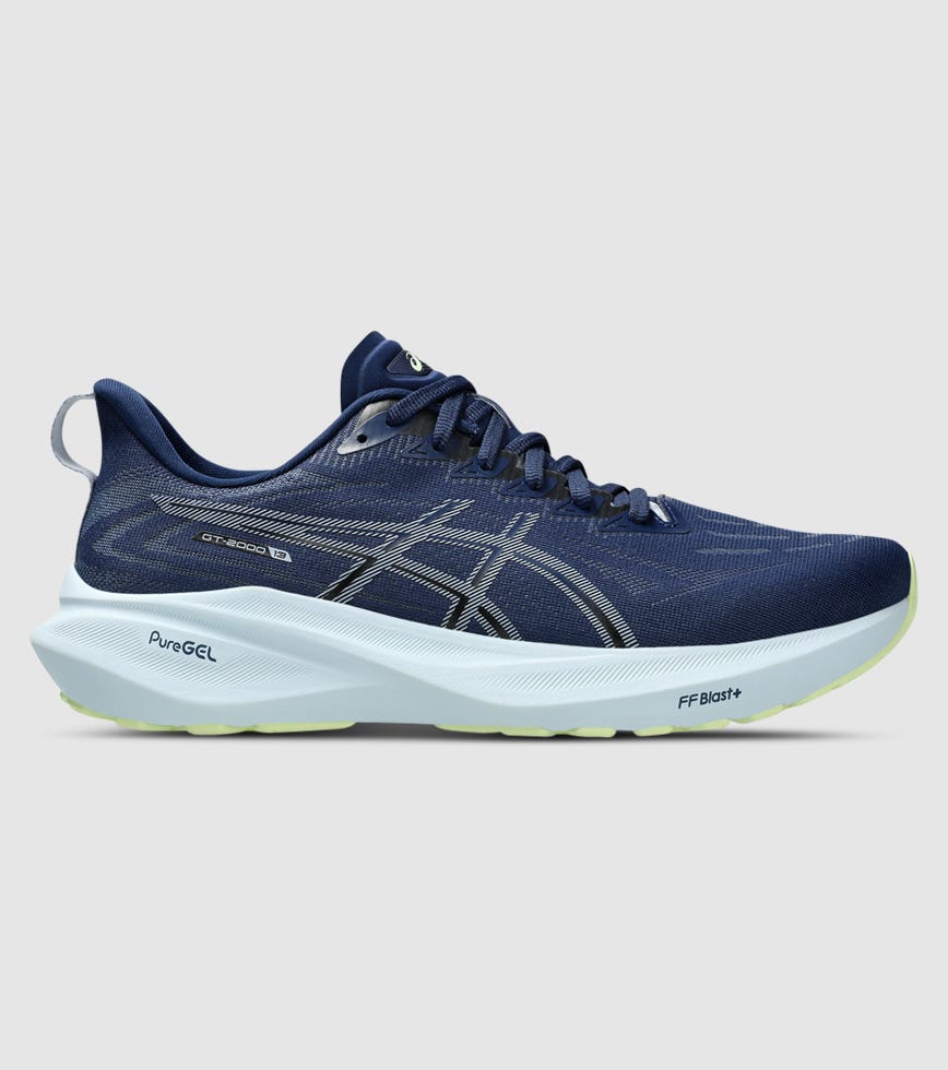 ASICS GT-2000 13 (2E WIDE) MENS BLUE EXPANSE GREY BLUE | The
