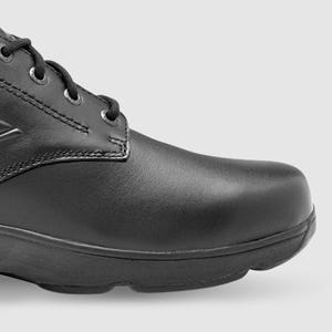 ASCENT APEX (WIDE) MENS BLACK Black Mens Formal School Shoes