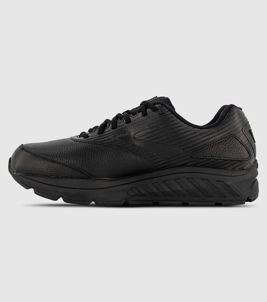 BROOKS ADDICTION WALKER NEUTRAL (2E) MENS BLACK BLACK The