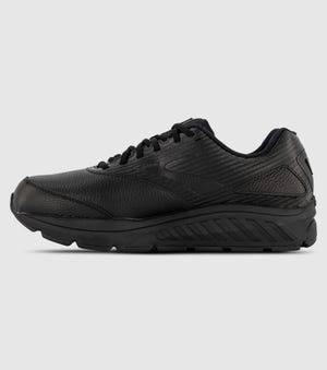 BROOKS ADDICTION WALKER NEUTRAL (2E) MENS BLACK BLACK The