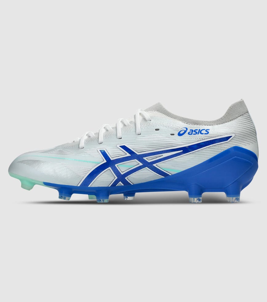 ASICS MENACE 5 MENS WHITE ILLUSION BLUE | The Athlete's Foot