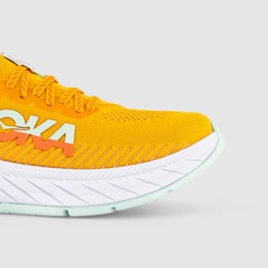 HOKA CARBON X 3 WOMENS RADIANT YELLOW CAMELLIA