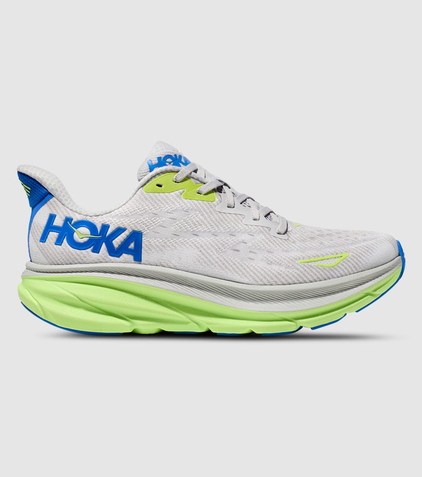 HOKA CLIFTON 9 26.5㎝ HOKA CLIFTON 9 MENS STARDUST ELECTRIC COBALT | The Athlete's