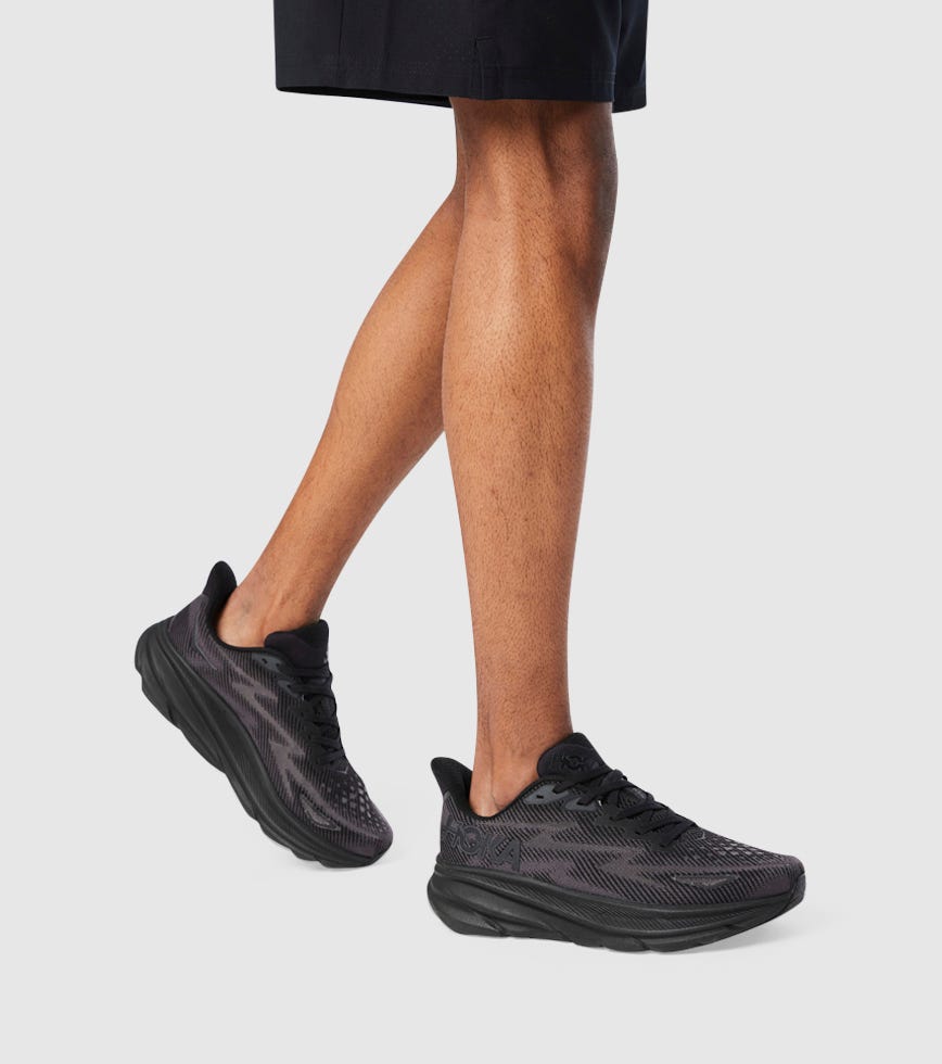 mens hoka on feet