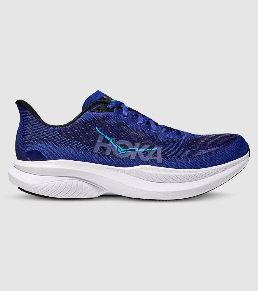 HOKA MACH 6 (2E WIDE) MENS BLACK NIGHT SKY | The Athlete's Foot