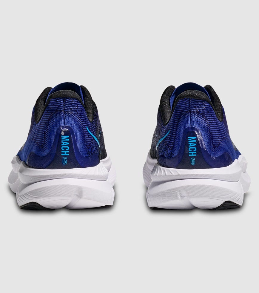 HOKA MACH 6 (2E WIDE) MENS BLACK NIGHT SKY | The Athlete's Foot
