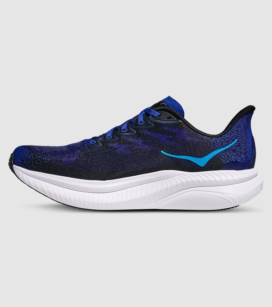 HOKA MACH 6 (2E WIDE) MENS BLACK NIGHT SKY | The Athlete's Foot