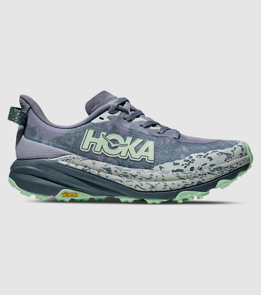 HOKA SPEEDGOAT 6 (D WIDE) WOMENS MOONLIGHT THUNDER CLOUD