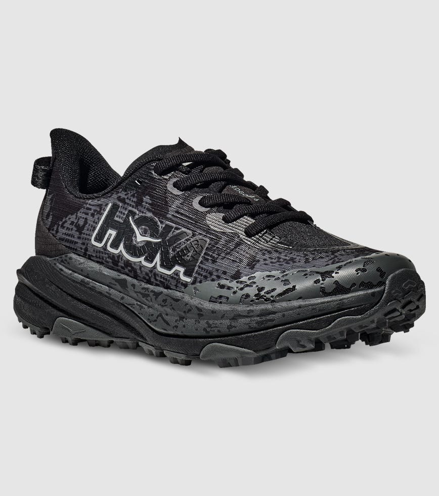 HOKA SPEEDGOAT YOUTH KIDS OBSIDIAN OUTER ORBIT | The