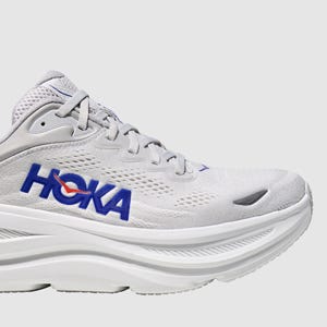 HOKA BONDI 9 MENS COSMIC GREY ULTRAMARINE | The Athlete's Foot
