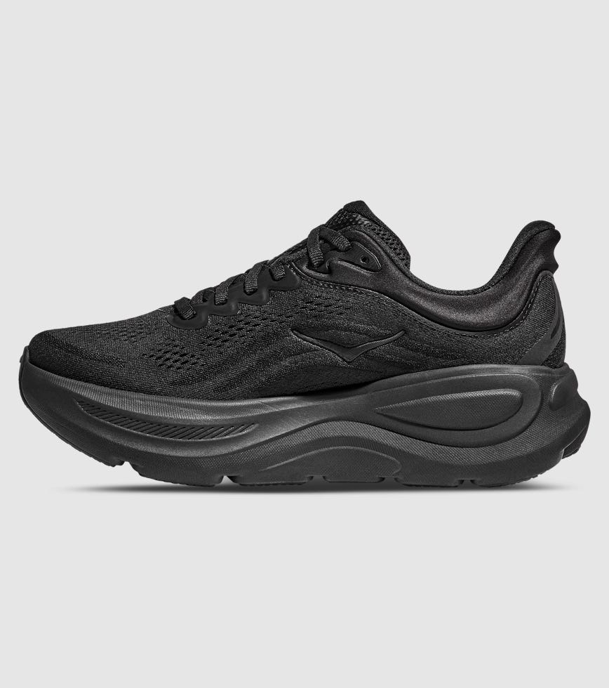 HOKA BONDI 9 (4E X-WIDE) MENS BLACK BLACK | The Athlete's Foot