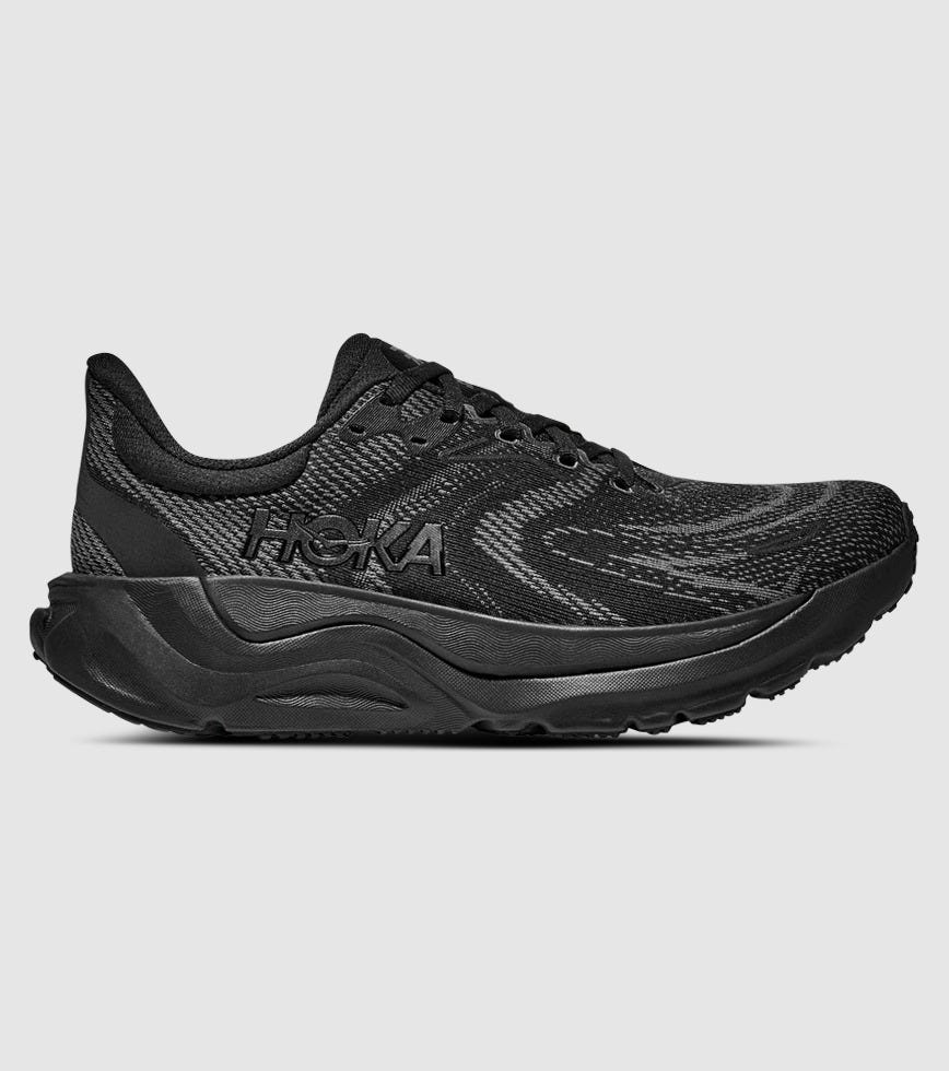 HOKA ARAHI WOMENS BLACK BLACK The Athlete's Foot