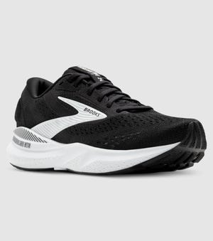 BROOKS ADRENALINE GTS 24 WOMENS BLACK WHITE The Athlete's Foot