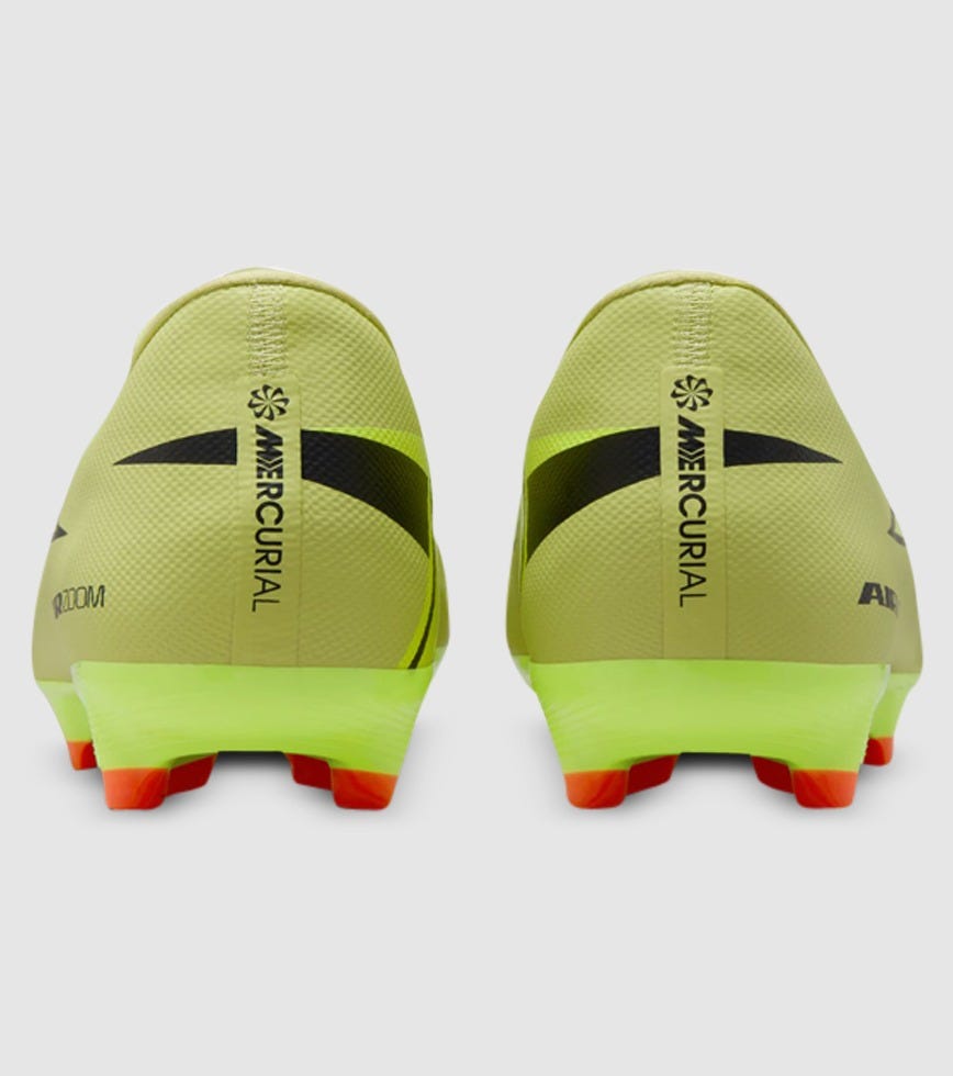 nike football boots green and orange