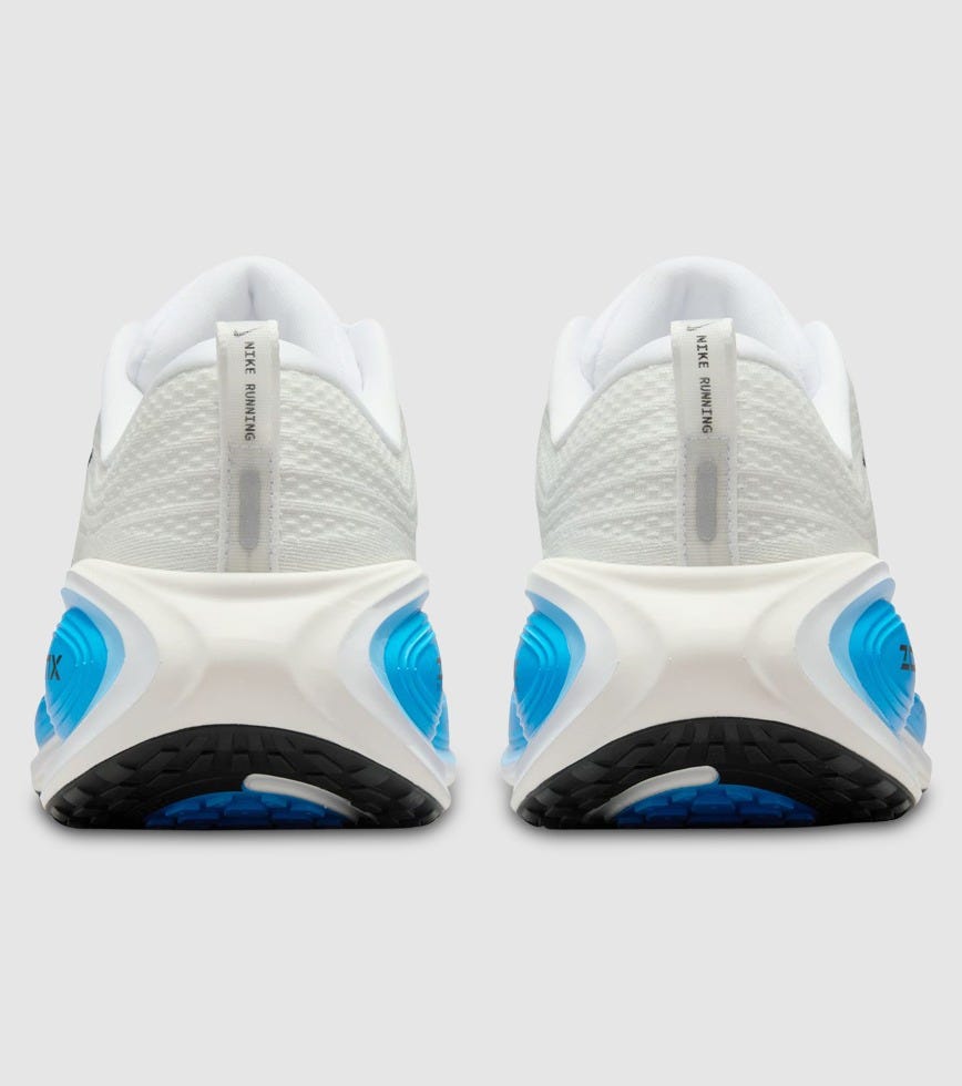 NIKE VOMERO PLUS MENS WHITE BLACK BLUE HERO HYDROGEN BLUE | The