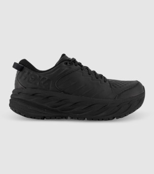 Hoka one one 2025 men's bondi leather black