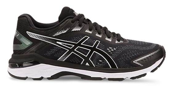 ASICS GT-2000 7 (4E) MENS BLACK WHITE Black Mens Supportive Running Shoes