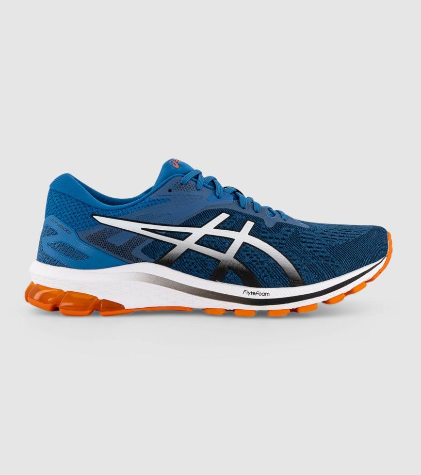 ASICS GT-1000 10 (2E) MENS REBORN BLUE BLACK The Athlete's Foot