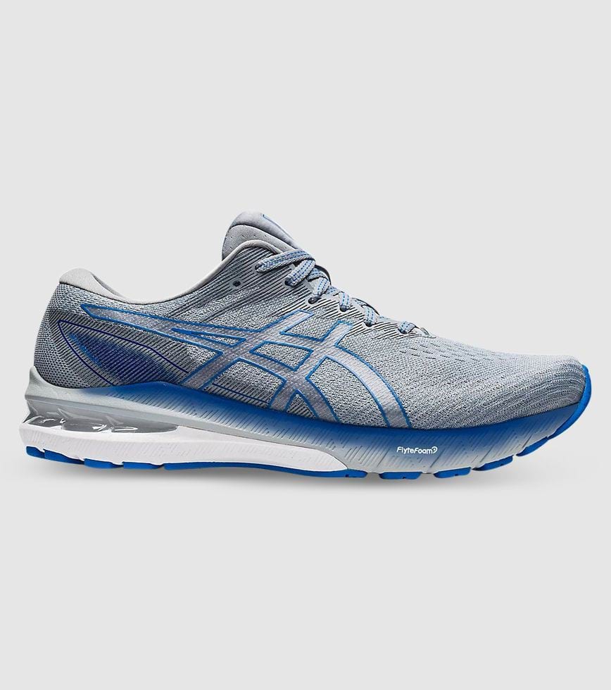 ASICS GT-2000 10 (2E) MENS SHEET ROCK ELECTRIC BLUE | The Athlete's Foot