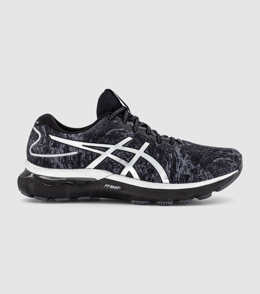 ASICS GEL-NIMBUS 24 PLATINUM MENS CARRIER GREY PURE SILVER | The Athlete's Foot ASICS GEL-NIMBUS 24 PLATINUM MENS CARRIER GREY PURE SILVER | The Athlete's Foot