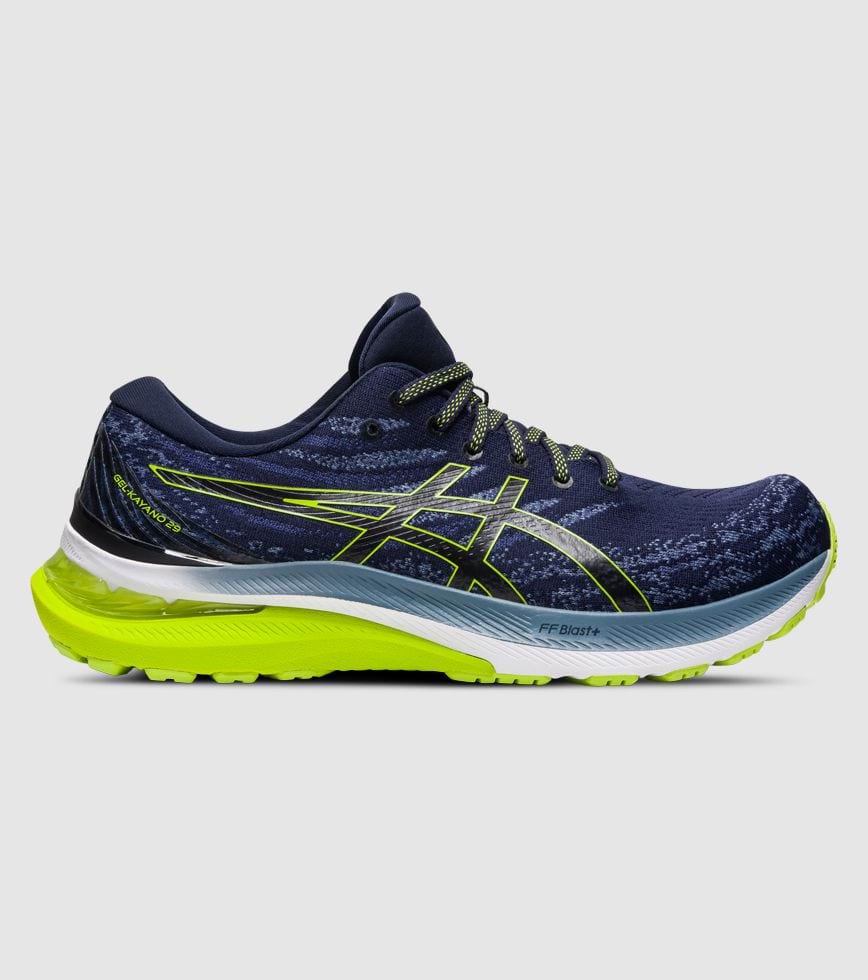 ASICS 29 MENS MIDNIGHT LIME ZEST | The Athlete's Foot