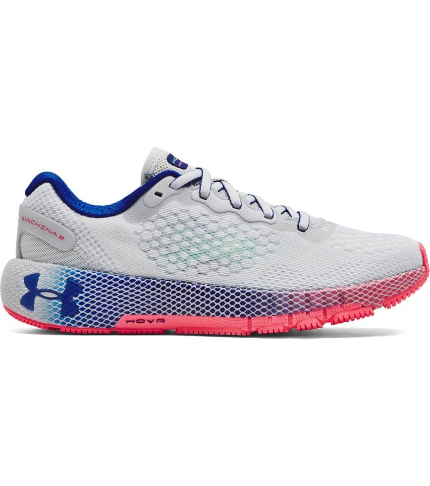 UNDER ARMOUR UA HOVR MACHINA 2 WOMENS HALO GRAY BRILLIANCE ROYAL | The  Athlete's Foot