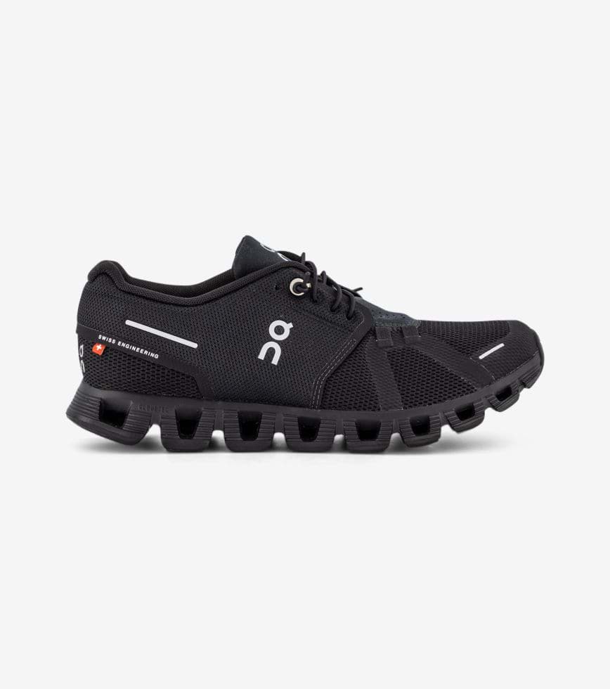 ON RUNNING CLOUD 5 WOMENS ALL BLACK | The Athlete's Foot