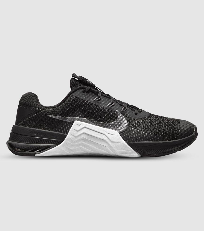 NIKE METCON 7 WOMENS BLACK METALLIC DARK GREY WHITE SMOKE GREY | The  Athlete's Foot
