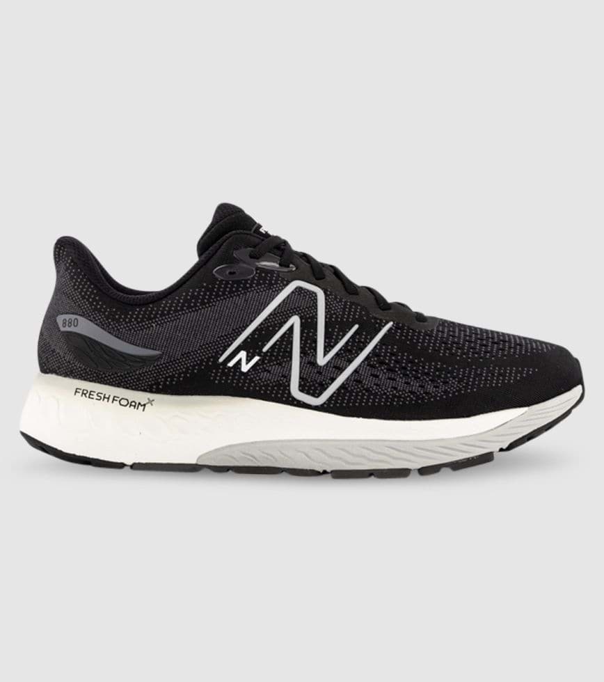 NEW BALANCE FRESH FOAM 880 V12 (2E) MENS BLACK WHITE | The Athlete's Foot