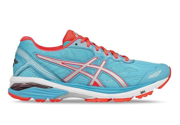 ASICS GT-1000 5 SILVER FLASH CORAL | White Supportive Shoes