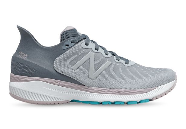 NEW BALANCE FRESH FOAM 860 V11 (D) WOMENS SILVER PINK | The Athlete's Foot