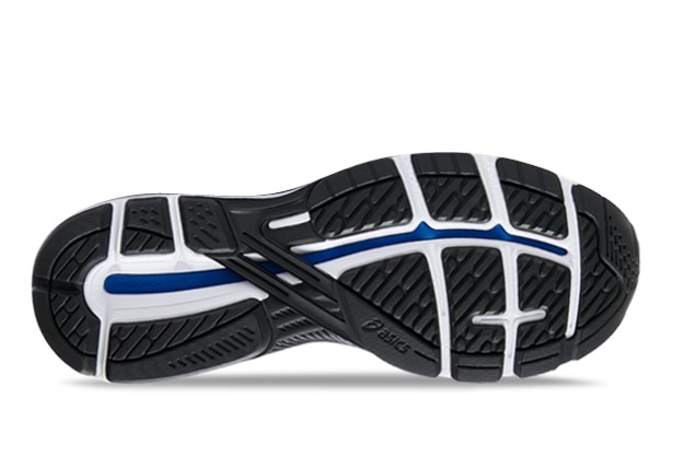 ASICS GT 2000 7 2E MENS BLACK BLACK Grey Mens Supportive Running Shoes