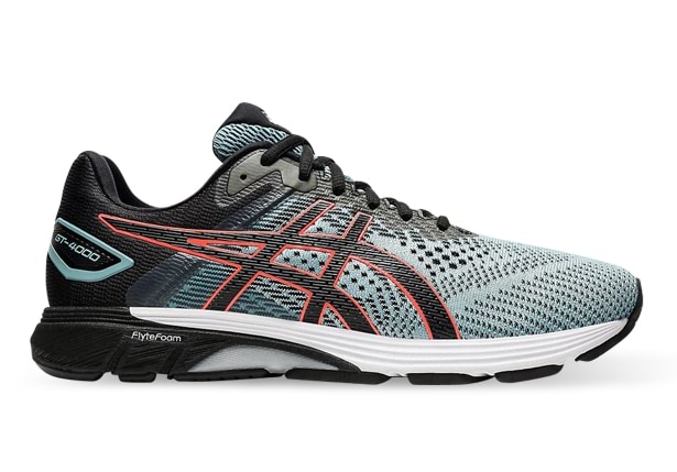 ASICS GT 4000 2 2E MENS LIGHT STEEL BLACK The Athlete s Foot