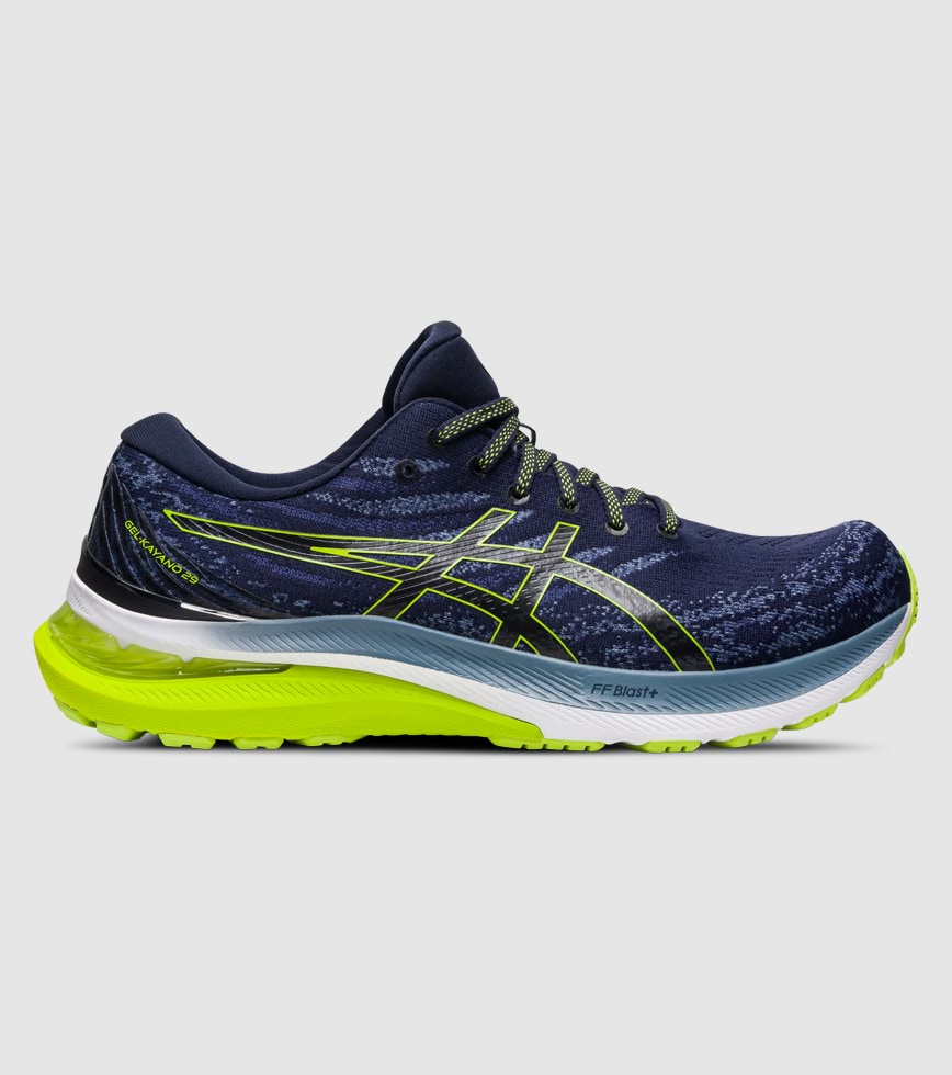 ASICS GEL KAYANO 29 MENS MIDNIGHT LIME ZEST The Athlete s Foot