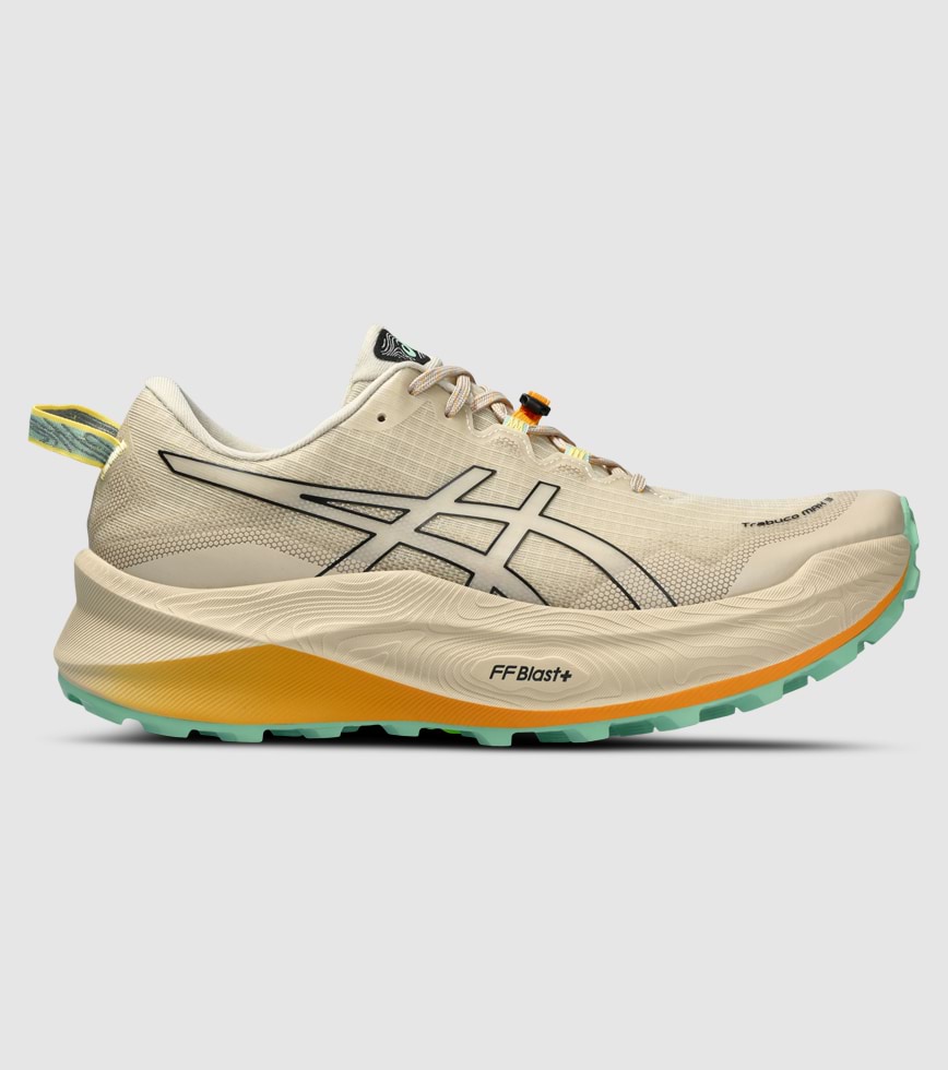 ASICS TRABUCO MAX 3 MENS FEATHER GREY BLACK The Athlete s Foot