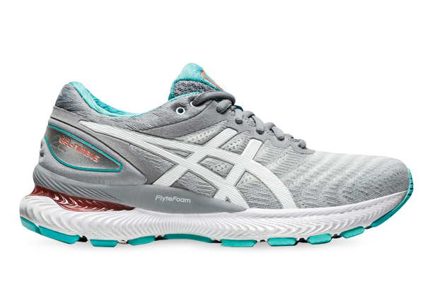 ASICS GEL NIMBUS 22 WOMEN D WOMENS SHEET ROCK WHITE The Athlete s Foot NZ