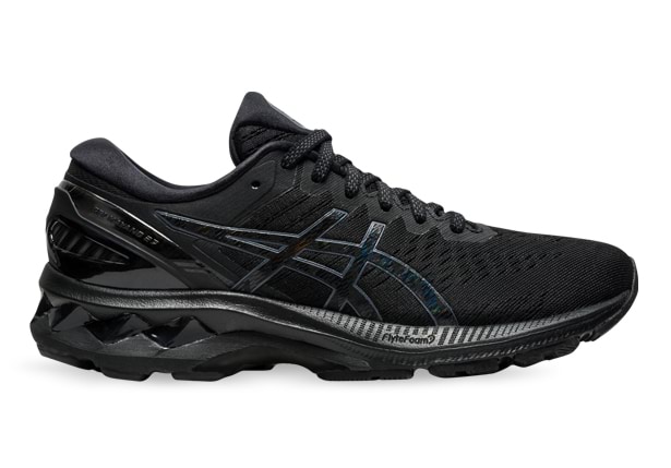 Asics gel kayano ladies black deals
