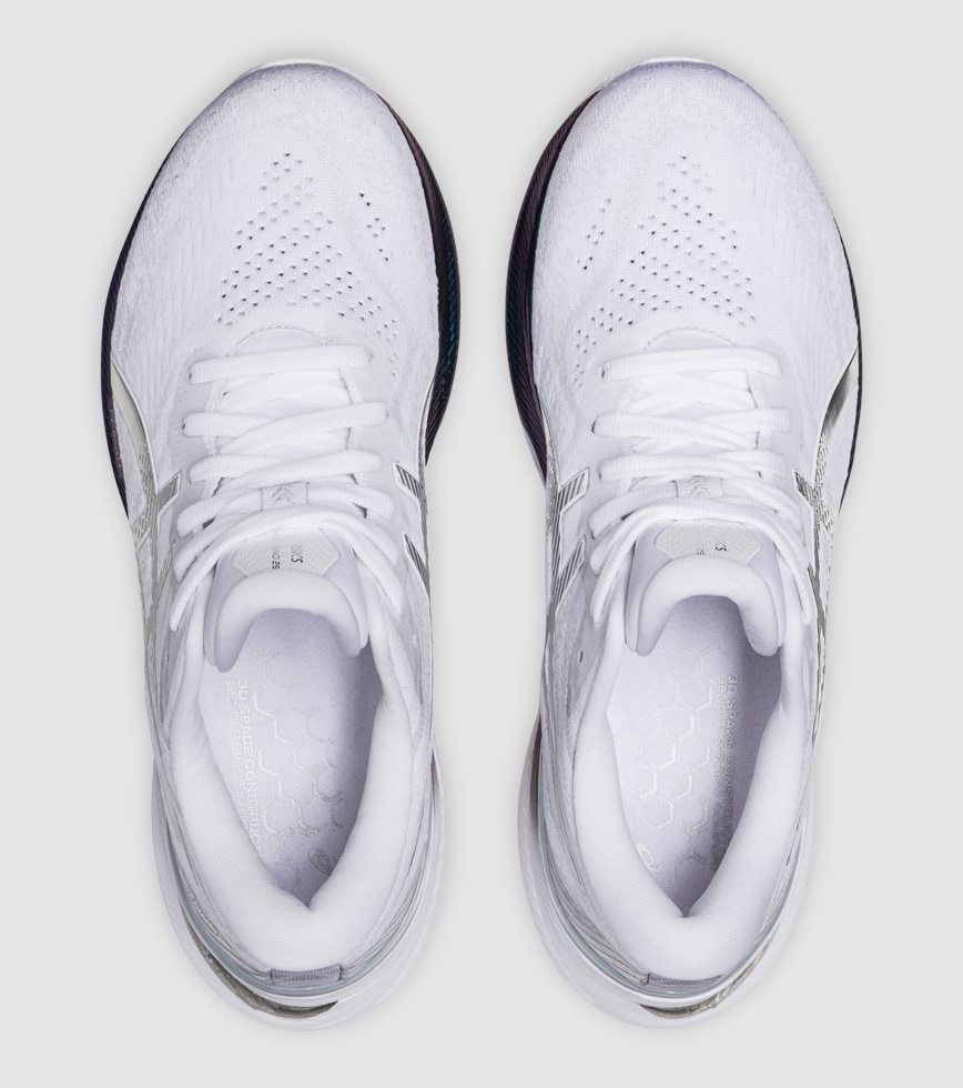 ASICS GEL KAYANO 29 PLATINUM WOMENS WHITE PURE SILVER The Athlete s Foot