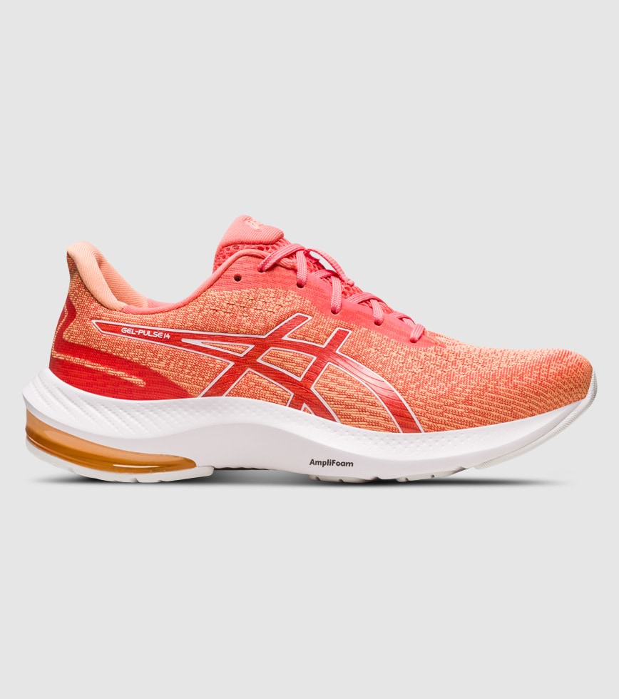 ASICS GEL PULSE 14 WOMENS SUMMER DUNE WHITE The Athlete s Foot