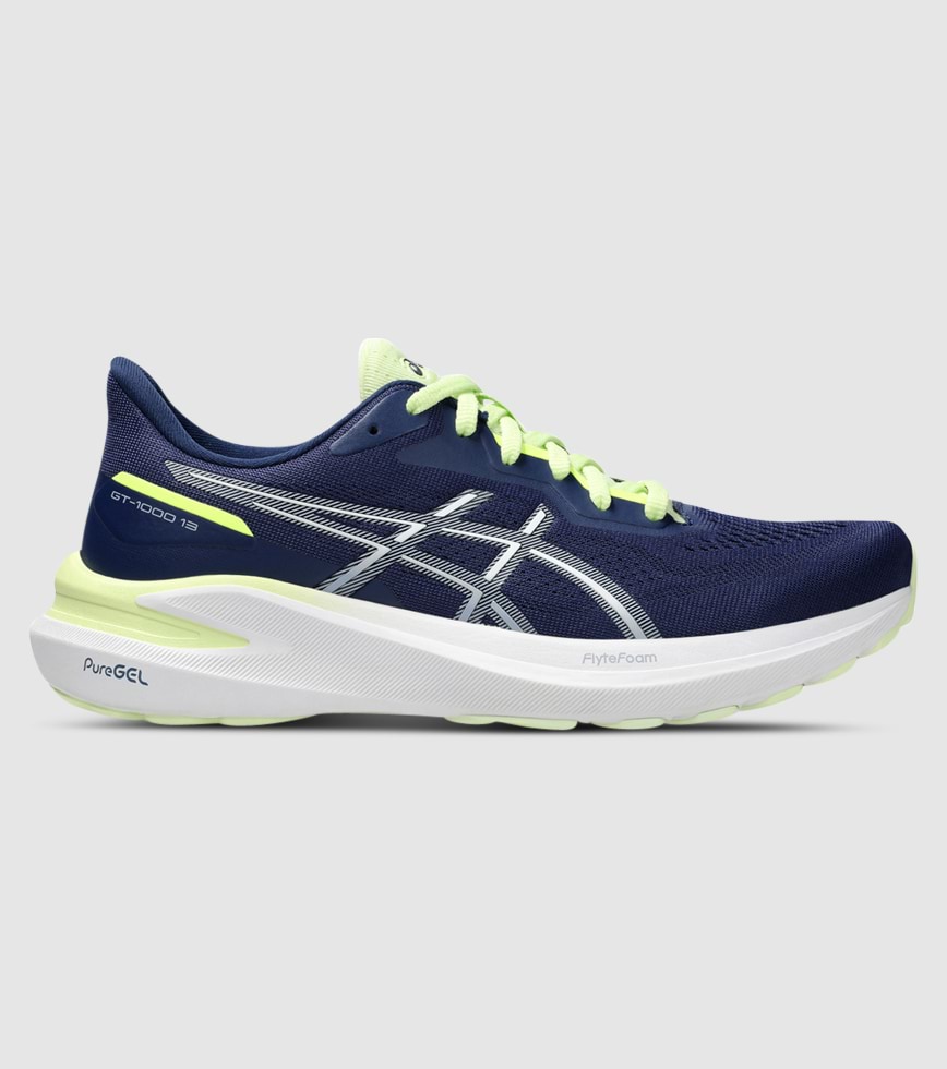 ASICS GT 1000 13 D WIDE WOMENS BLUE EXPANSE GREY BLUE The Athlete s Foot