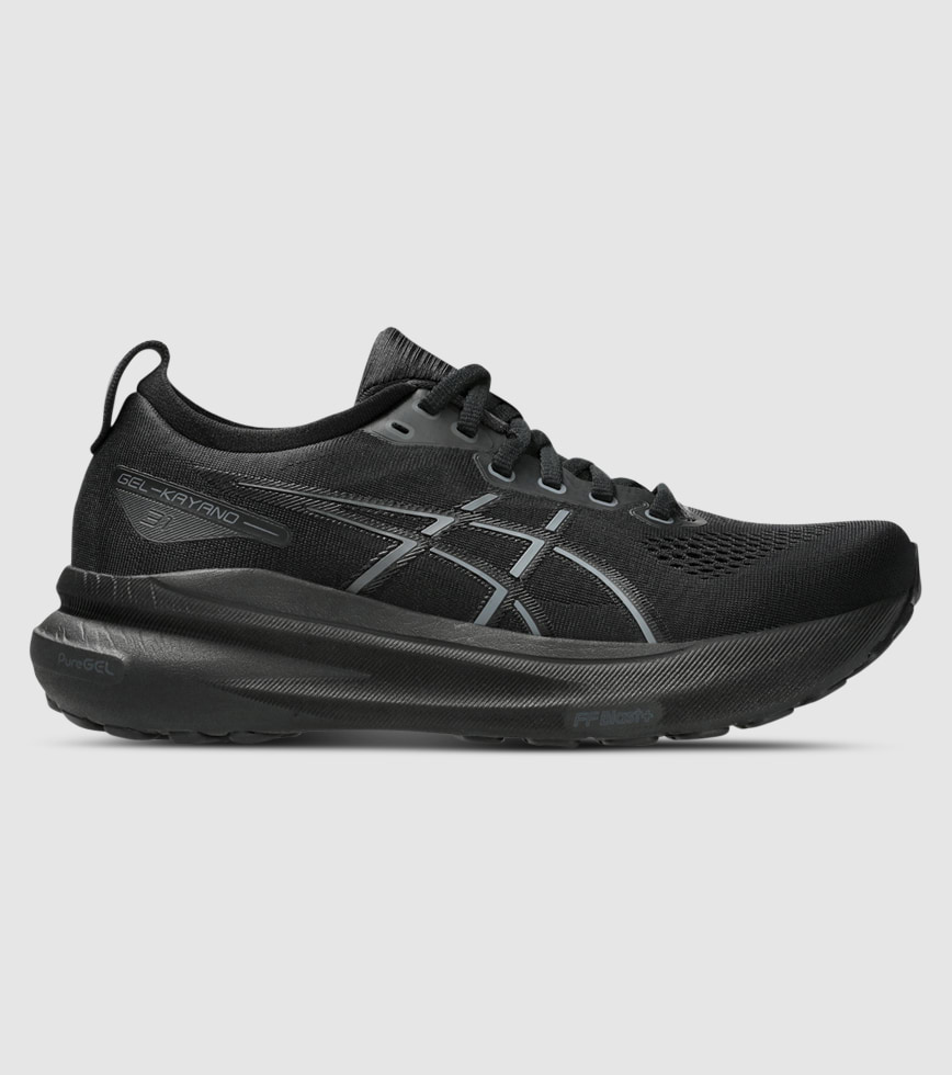ASICS GEL KAYANO 31 D WIDE WOMENS BLACK BLACK The Athlete s Foot