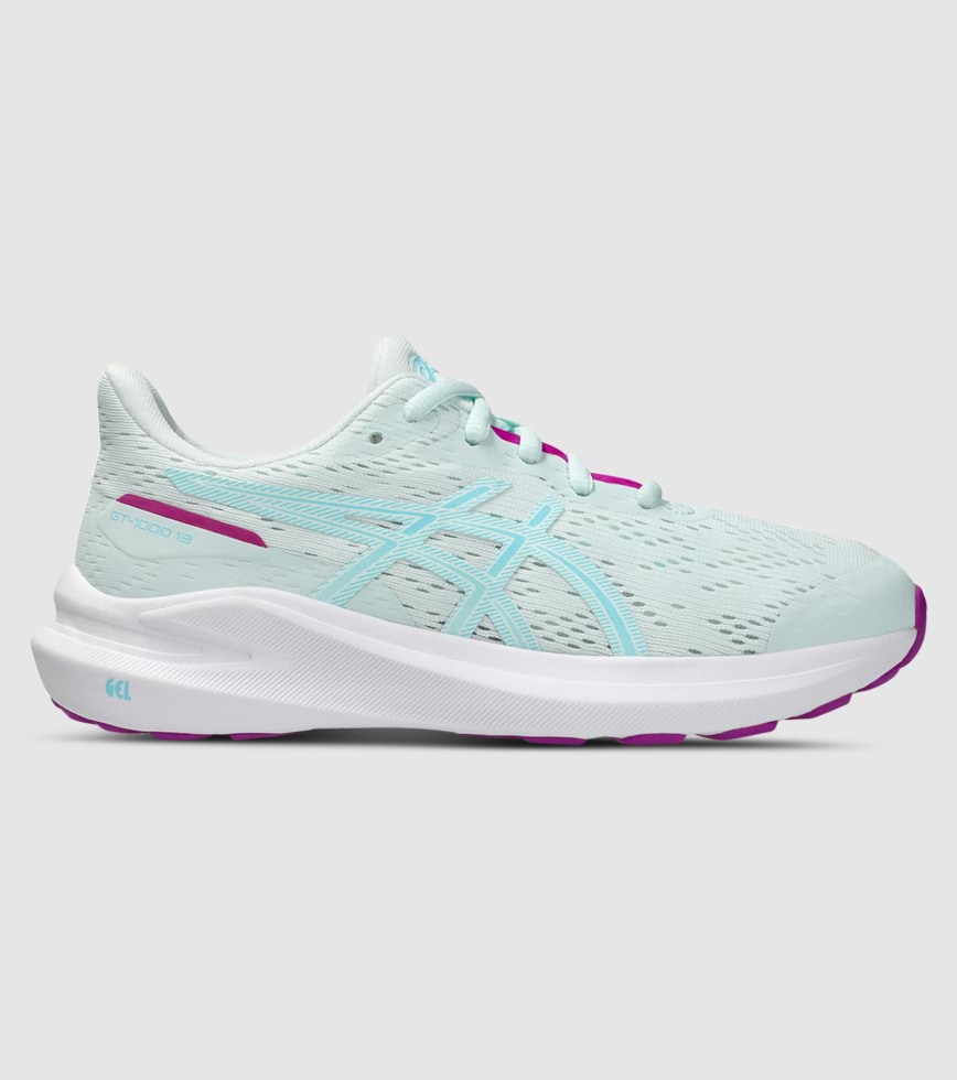 ASICS GT 1000 13 GS KIDS SOOTHING SEA BRIGHT CYAN The Athlete s Foot