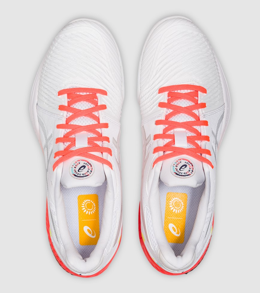 Asics gel netburner ballistic orange on sale