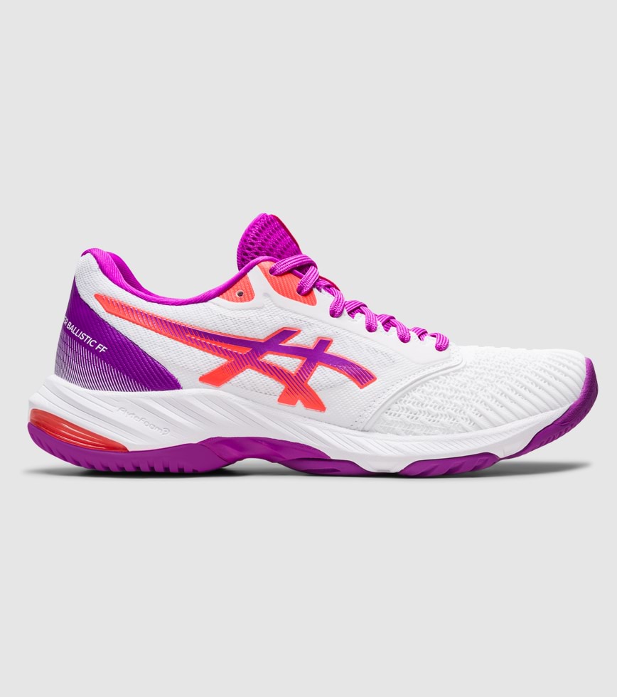 Asics white flash coral cheap