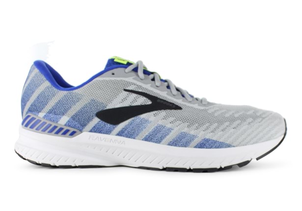 BROOKS RAVENNA 10 2E MENS ALLOY BLUE NIGHTLIFE
