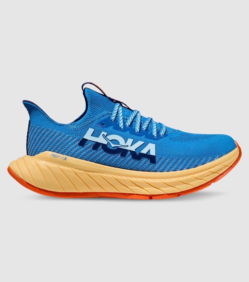 HOKA CARBON X 3 MENS COASTAL SKY BELLWETHER BLUE The Athlete s Foot