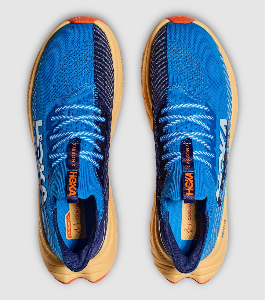 HOKA CARBON X 3 MENS COASTAL SKY BELLWETHER BLUE The Athlete s Foot