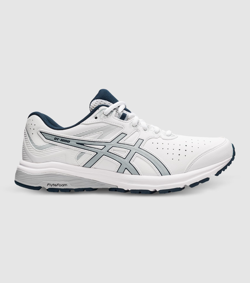 ASICS GT 1000 LE 4E MENS WHITE PIEDMONT GREY The Athlete s Foot