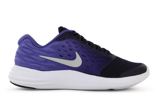 NIKE LUNARSTELOS GS KIDS PURPLE DYNASTY Purple Grade School Senior Girls Running Shoes