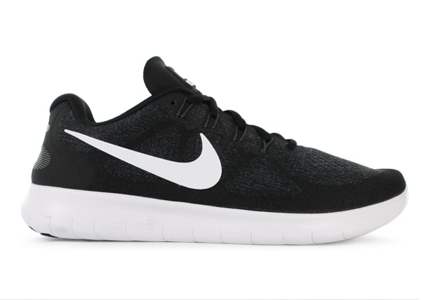NIKE FREE RN 2 WOMENS BLACK WHITE Black Womens Lifestyle Gym Running Shoes